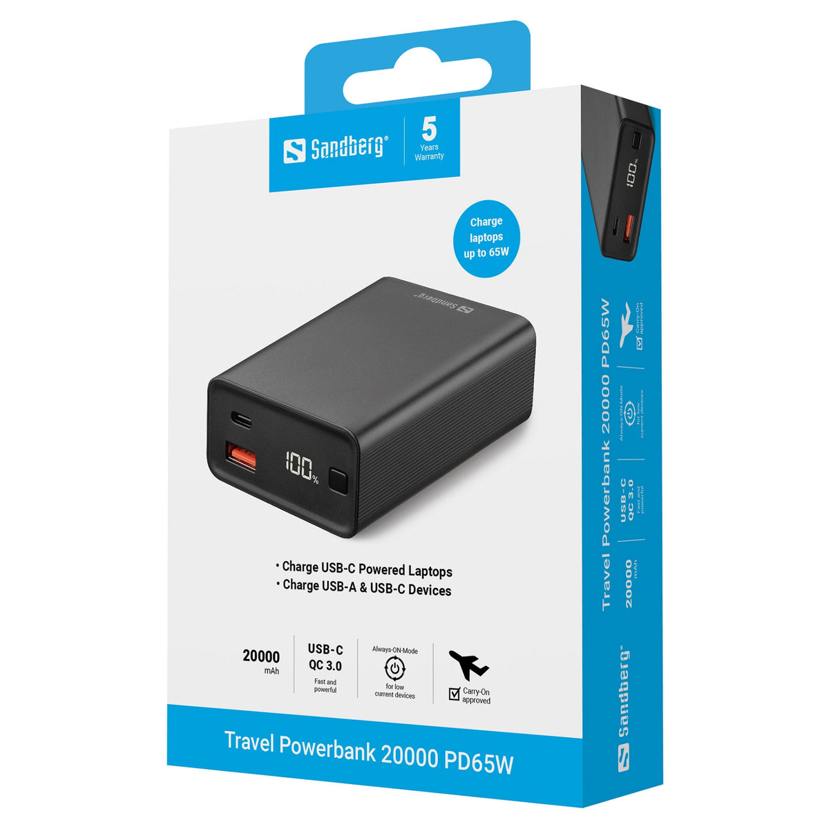 420-95 SANDBERG Powerbank Lithium Ionen