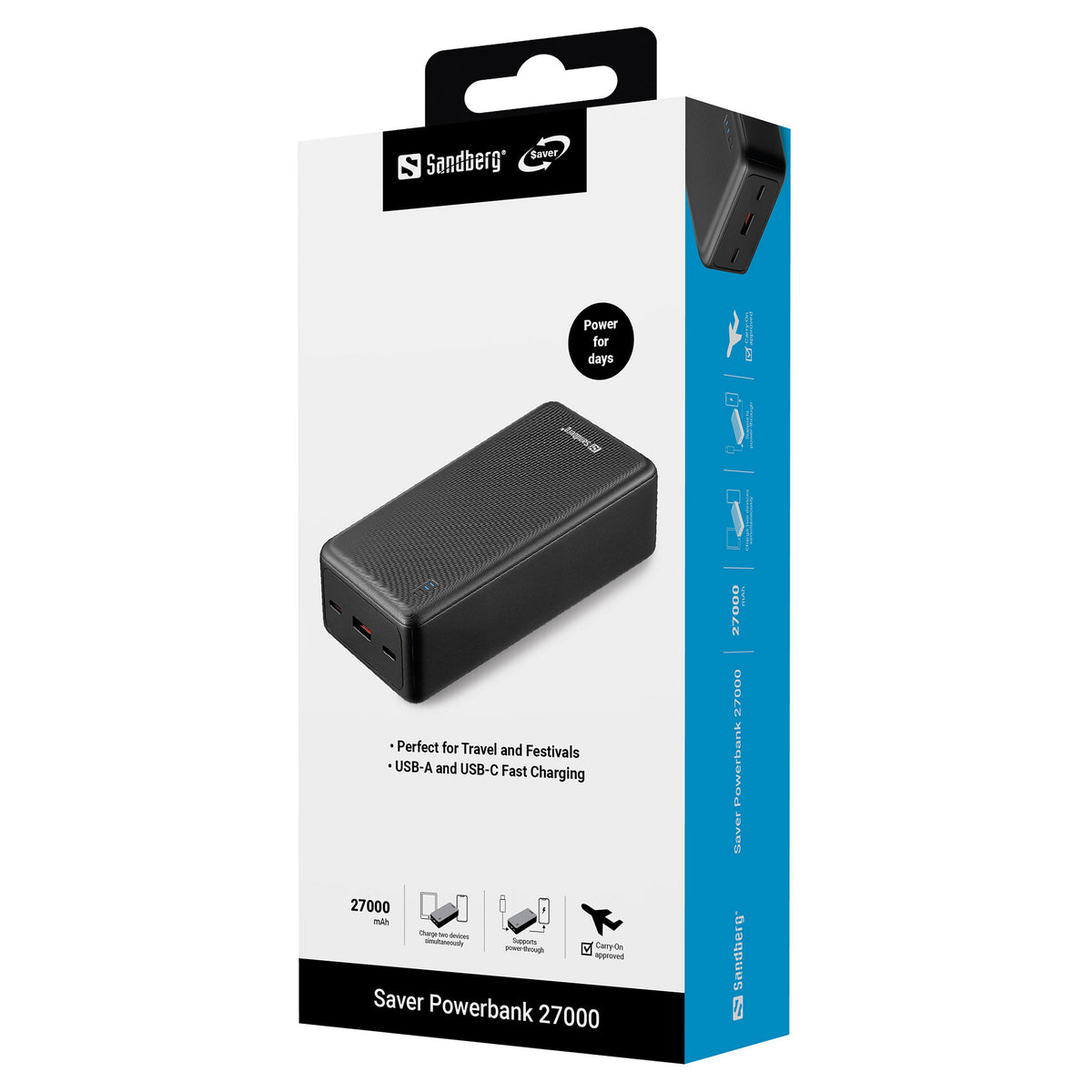 SANDBERG Saver Powerbank 27000