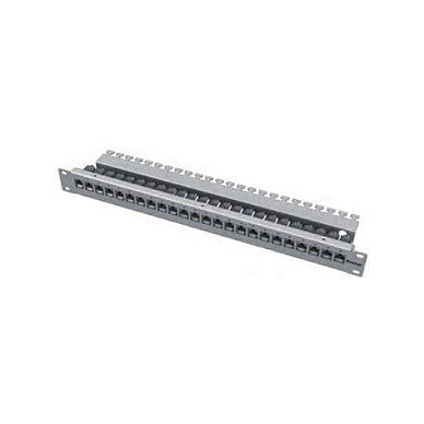 preLink / fixLink Panel 19'' 1HE, 24x Keystone-Steckpltze