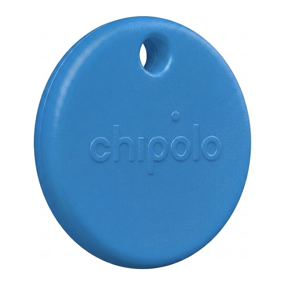 Chipolo POP - Tracking tag compatible with Apple Find My on iPhone or Find Hub on Android (Blue)
