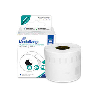 MediaRange Etikettenrolle ersetzt DYMO 99014/S0722430, 54,0 x 101,0 mm