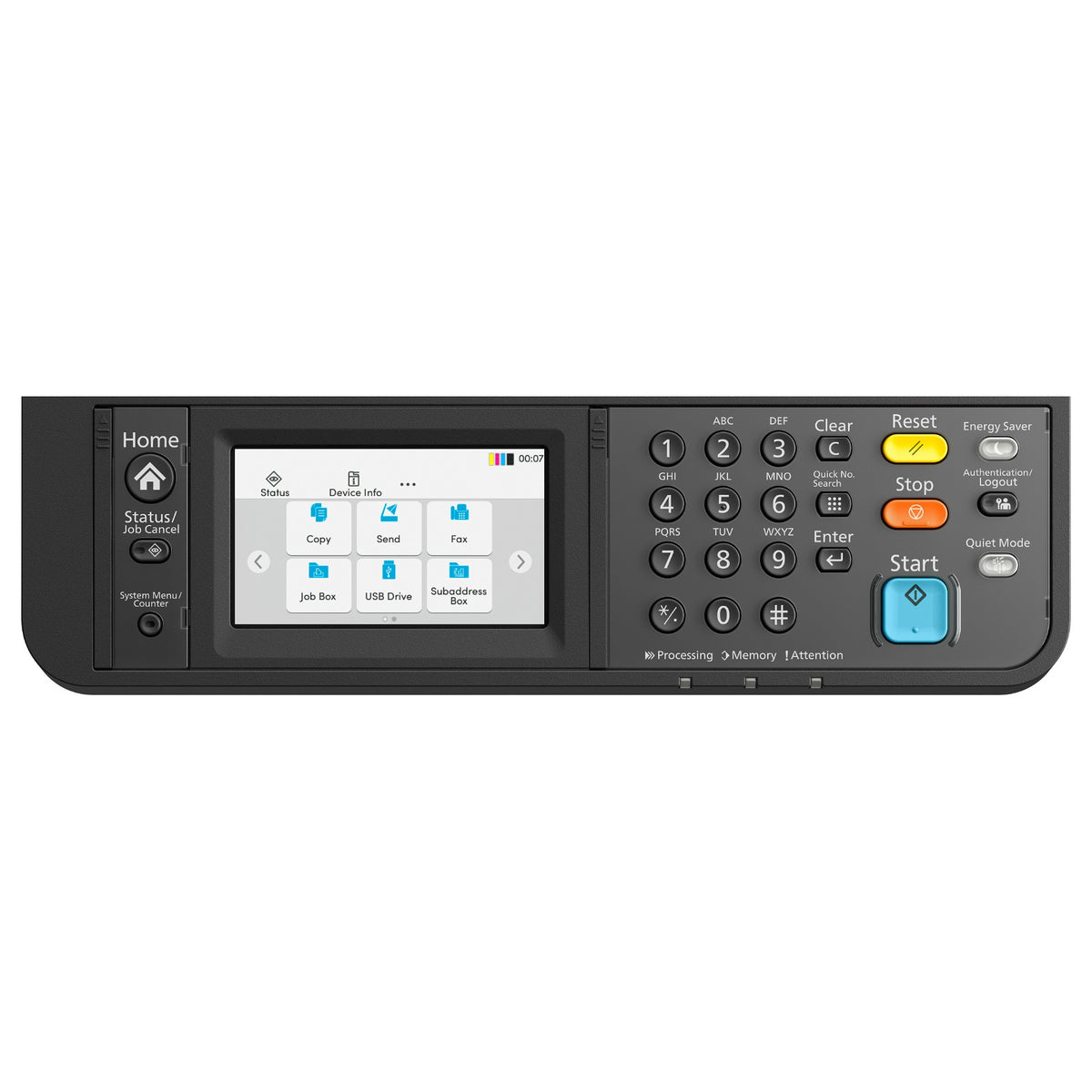 Kyocera ECOSYS MA2600cfx (grau/schwarz, USB, LAN, Scan, Kopie, Fax, Duplex (Druck), Duplex (Scan))