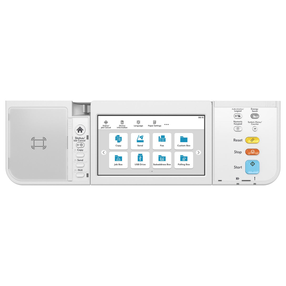Kyocera ECOSYS MA5500ifx (grau/schwarz, Scan, Kopie, Fax, USB, LAN, Duplex (Druck), Duplex (Scan))