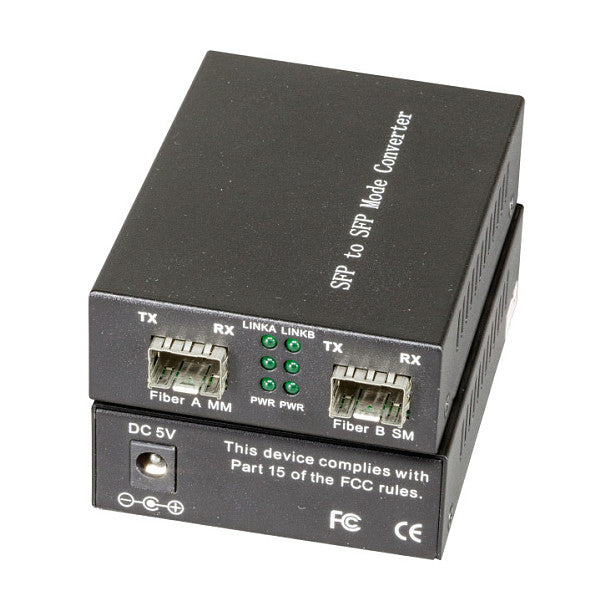 Media Konverter 2 x SFP Gigabit Ports