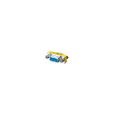 Serial RS232 DB9 Gender Changer Bu/Bu mini silber Polybeutel