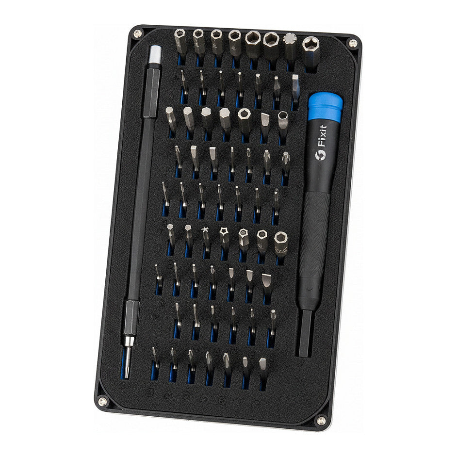 iFixit Mako 64 Bit Driver Kit 64-teiliges Bit Set für alle gängigen Schraubenprofile