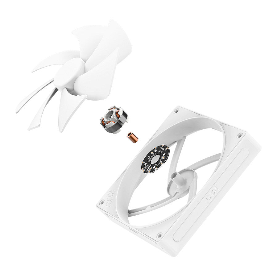 140mm NZXT F-Serie F140P Lüfter White RF-P14SF-W2