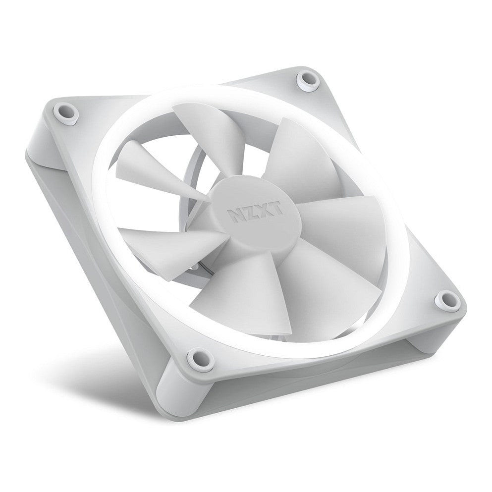 120mm NZXT F-Serie F120 RGB Lüfter White RF-R12SF-W1