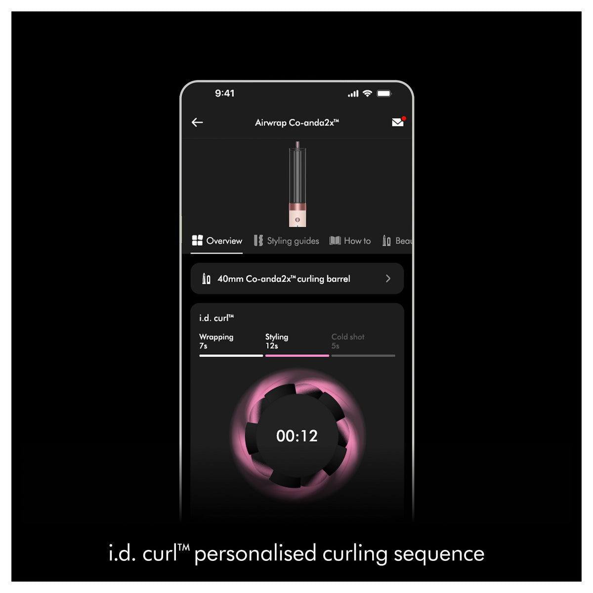 Airwrap Co-anda2x Straight & Wavy Multistyler Ceramic Pink/Rosegold