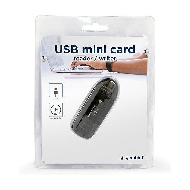 gembird USB Mini-Kartenleser/schreiber