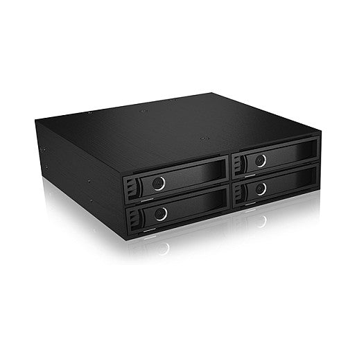 ICY BOX Backplane, 4xSATA 2,5" HDD (6-15 mm) für 1x5,25" Schacht