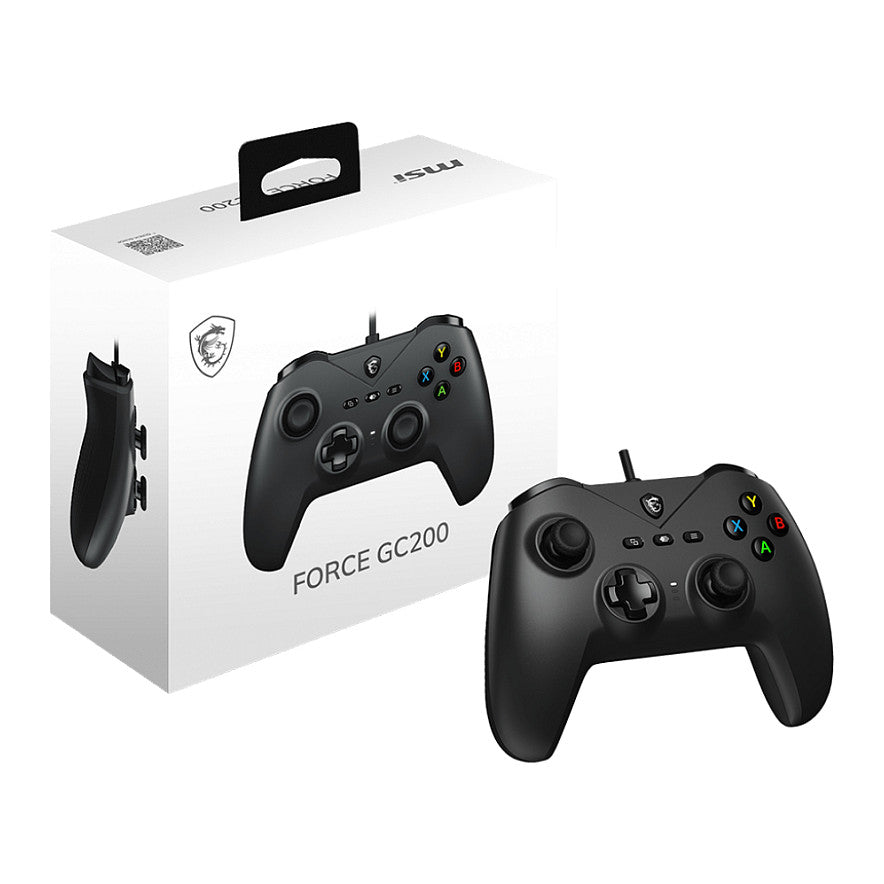 MSI Force GC200 Black Gamecontroller USB