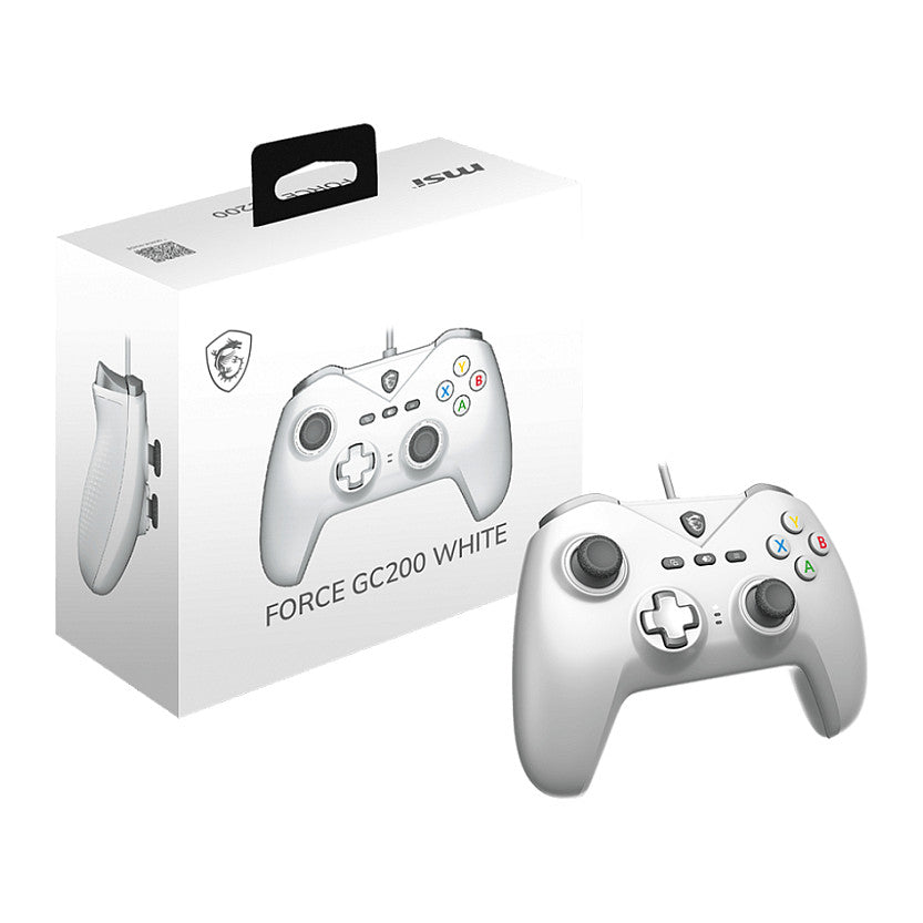 MSI Force GC200 White Gamecontroller USB