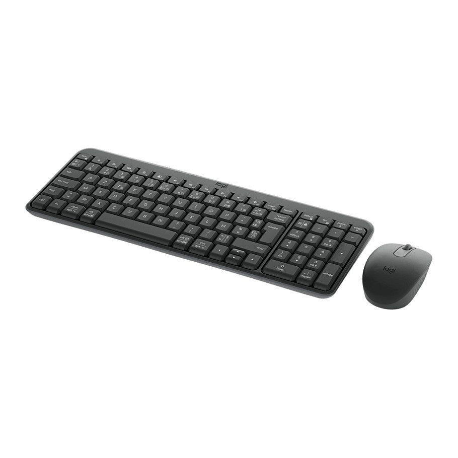 Logitech MK250 kabellos Bluetooth LE Set Französisch - Graphite