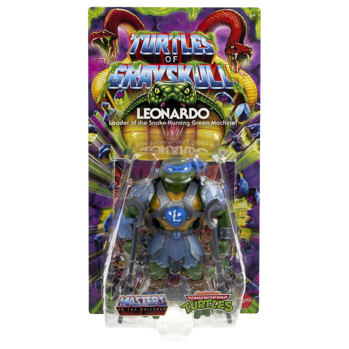 Masters of the Universe Origins Turtles of Grayskull Leonardo