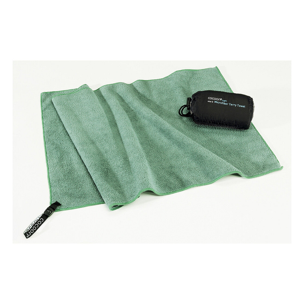 Cocoon Microfiber Terry Towel Light 150x80cm bamboo green