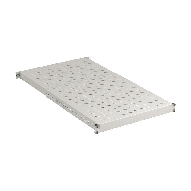 EFB 19" 1HE Schwerlast Fachboden, tiefenverstellbar 150 kg, Schranktiefe 800..1000