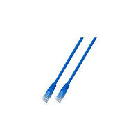 EFB RJ45 Patchkabel Cat.5e U/UTP PVC CCA blau 10m