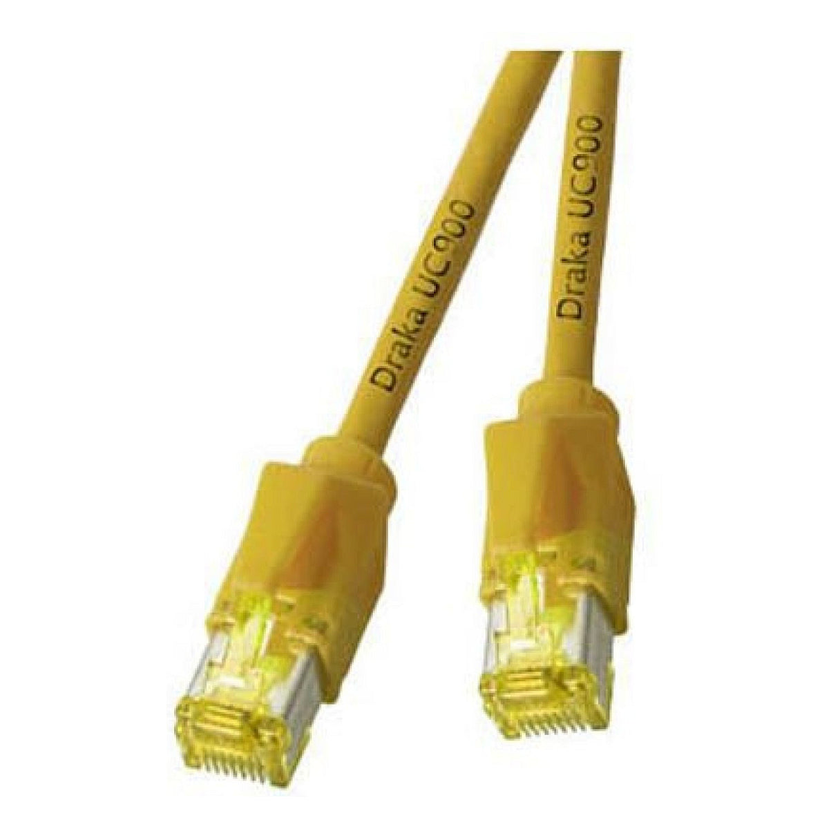 EFB RJ45 Patchkabel Cat.6A S/FTP LSZH Draka UC900 TM31 gelb 0,25m