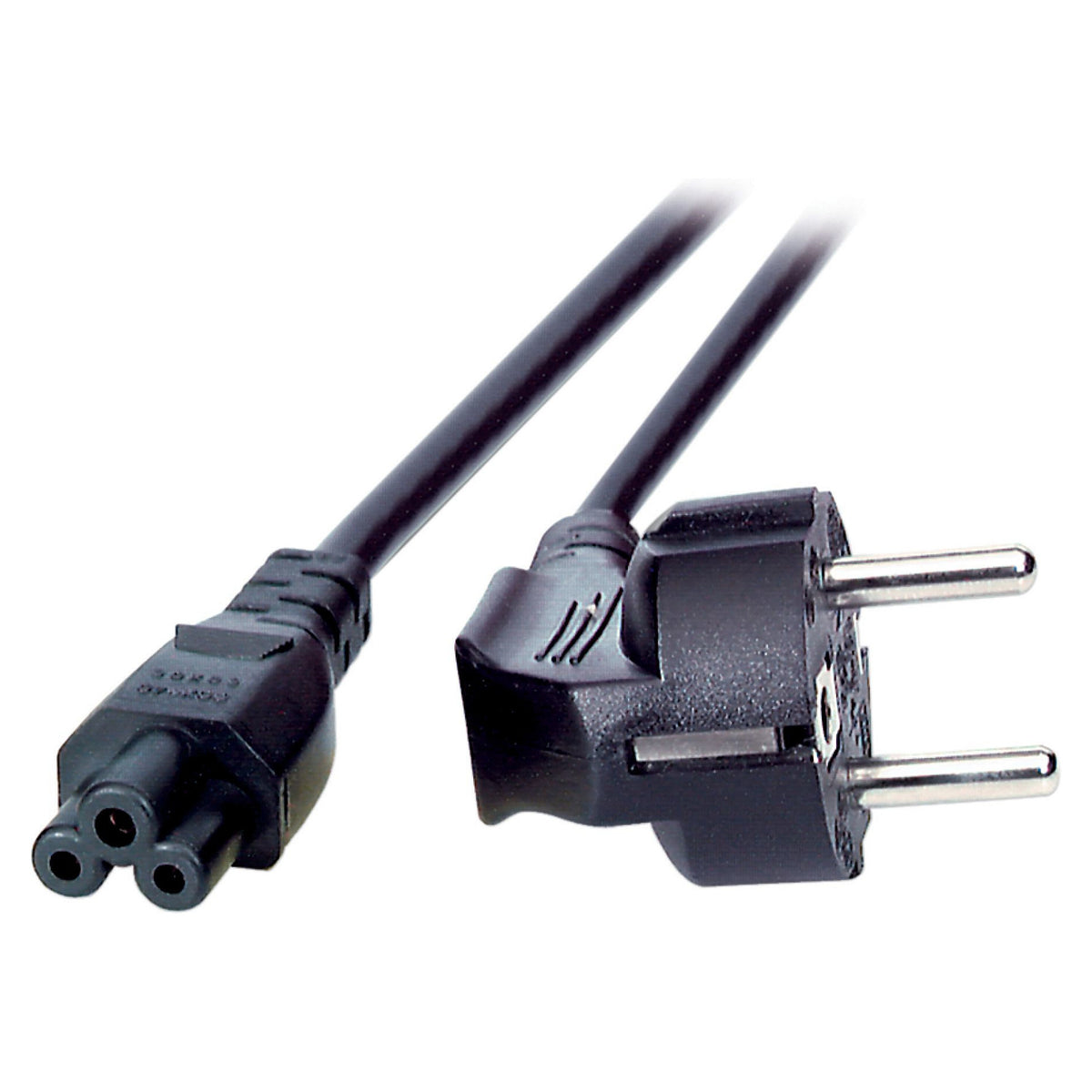 EFB Netzleitung Schutzkontakt 90 - C5 180, schwarz, 1,8 m, 3 x 0,75 mm