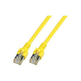EFB RJ45 Patchkabel Cat.5e SF/UTP PVC CCA gelb 1,5m