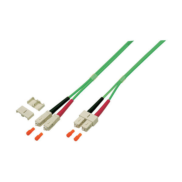 EFB Duplex Patchkabel SC-SC OM5 5m LSZH 3mm limettengrn