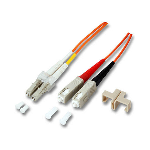 EFB Duplex Patchkabel LC-SC OM2 1m LSZH 2mm orange