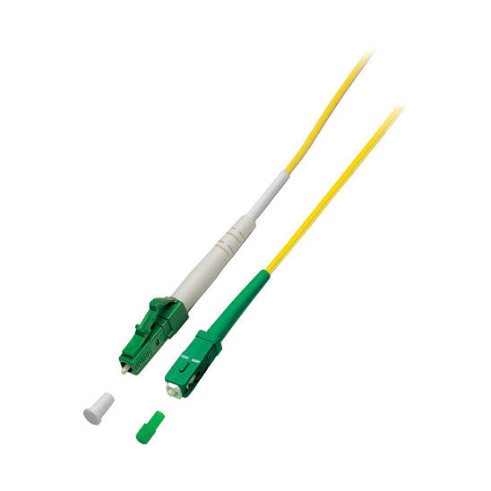 EFB Simplex Patchkabel LC/APC-SC/APC OS2 G657A2 2m LSZH 2mm gelb