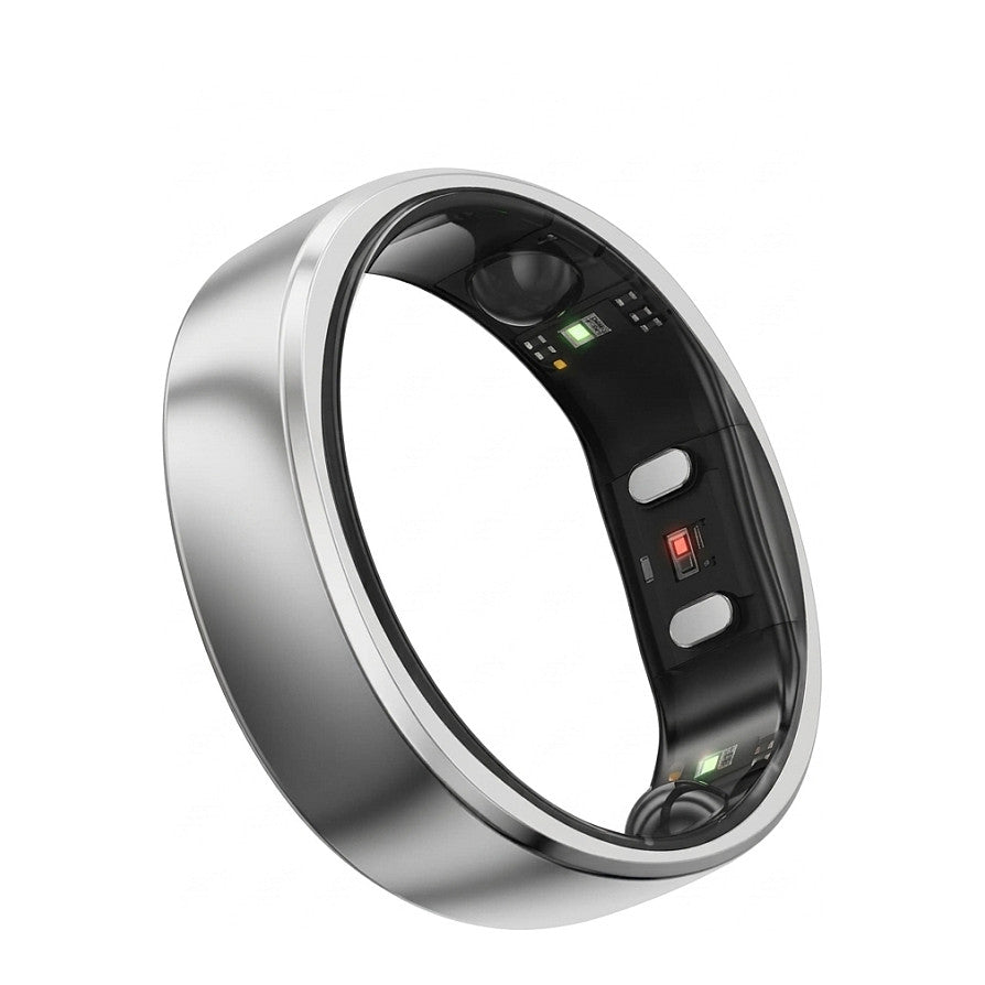 RingConn Smart Ring Gen2 Air für Frauen und Männer - Schlaf- und Fitness Tracking Wearable - Herzfrequenz - Galaxie-Silber Größe 13