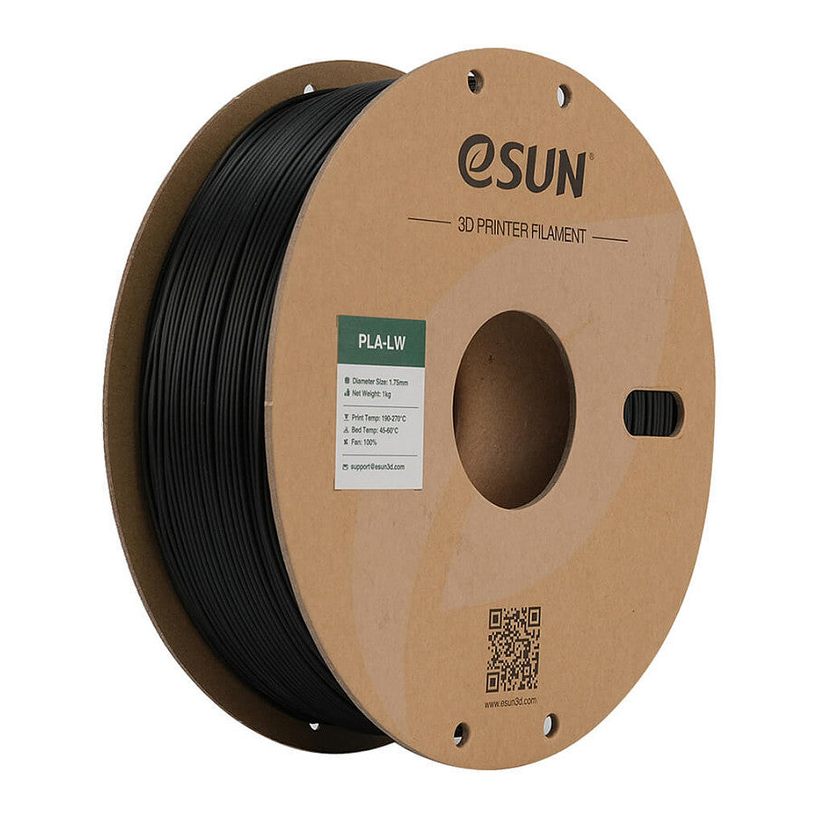 PLA LW 1,75mm BLACK 1kg