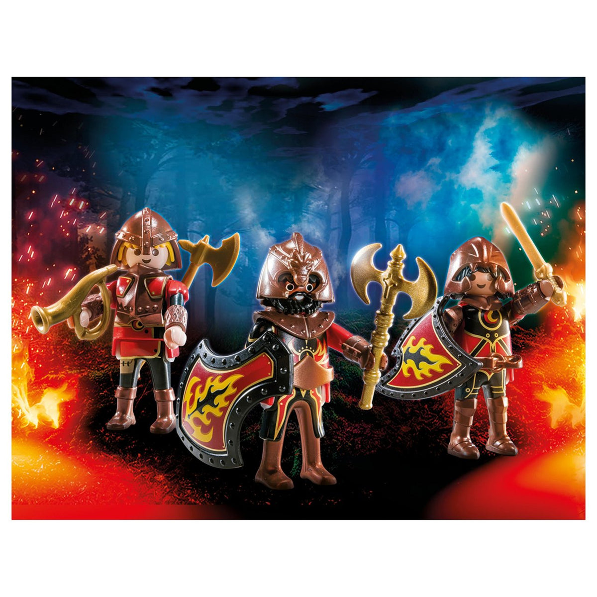 70672 Burnham Raiders-Set 3er