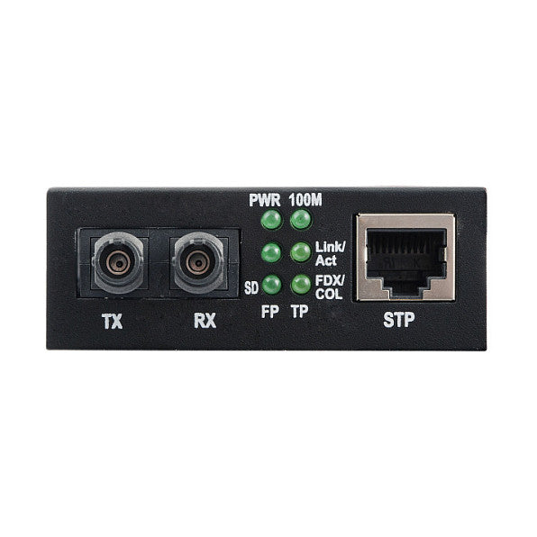 Media Konverter RJ45-STP/ST, 1310nm/2km, Fast Ethernet
