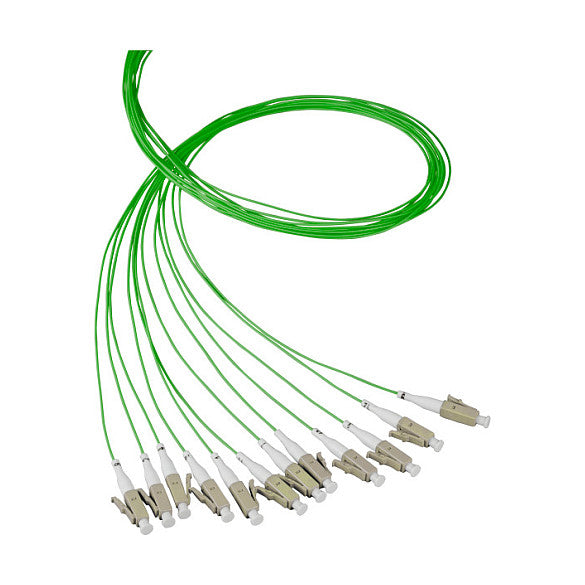 EFB Faserpigtail LC 50/125 OM4, violett, 2m