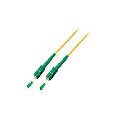 EFB Simplex Patchkabel SC/APC-SC/APC OS2 G657A2 7,5m LSZH 3mm gelb