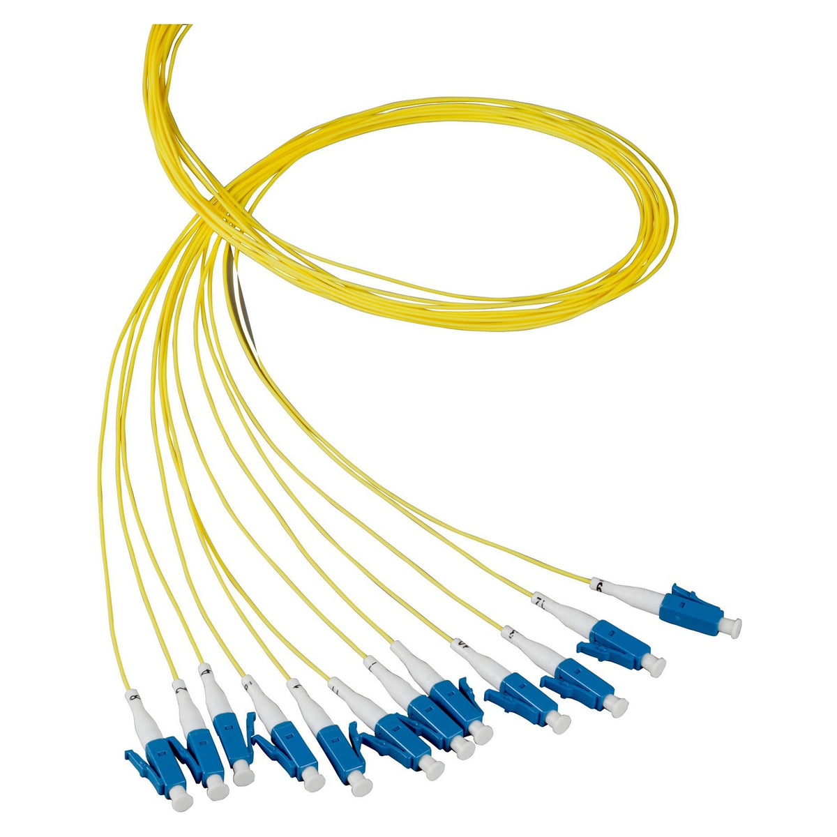 EFB Faserpigtail LC OM1 Blau 2m - 1 Stck