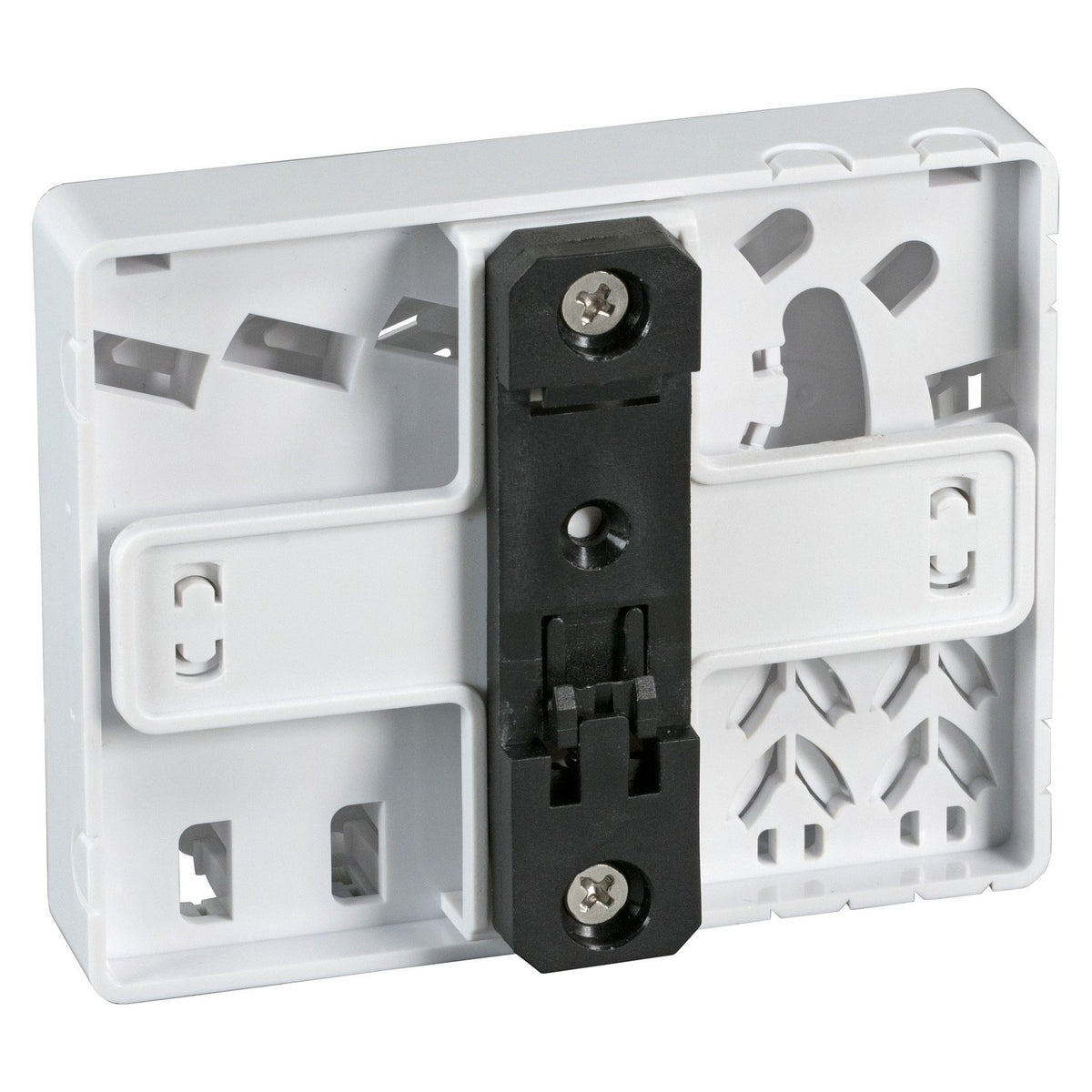 EFB FTTH Indoor Hutschienenbox fr 4Fasern, 4Kupplungen und Faserberlngenaufnahme