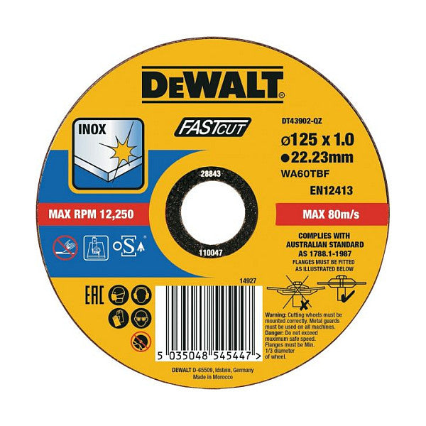 DT43902-QZ Metall-Trennscheibe 125mm