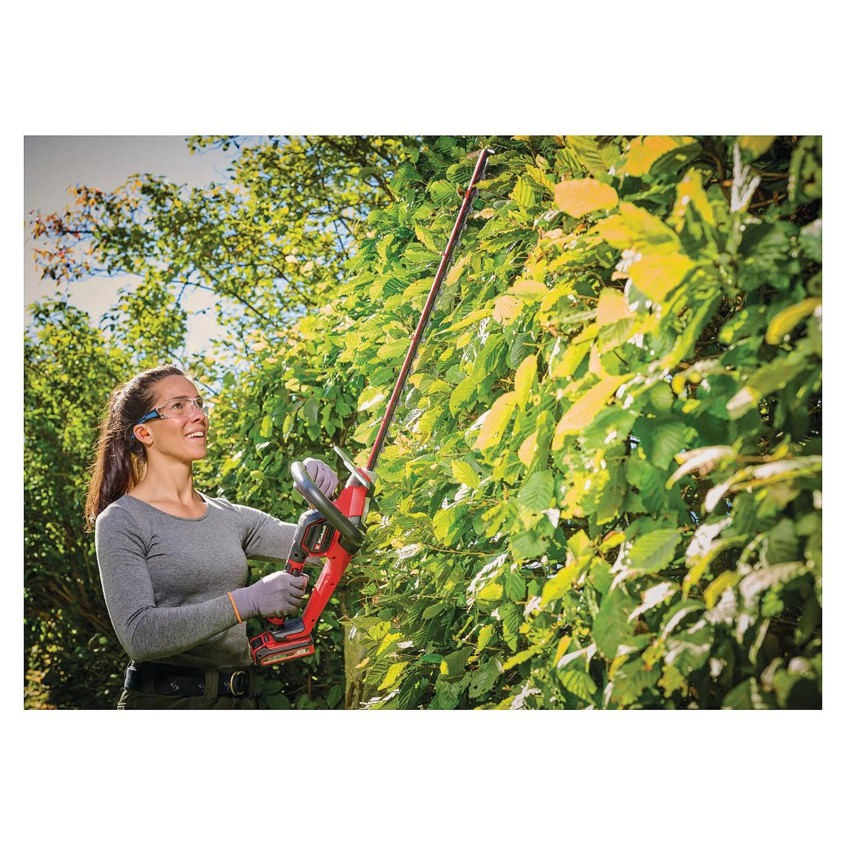 Professional Akku-Heckenschere GP-CH 18/61 Li BL-Solo, 18Volt (rot/schwarz, ohne Akku und Ladegert)