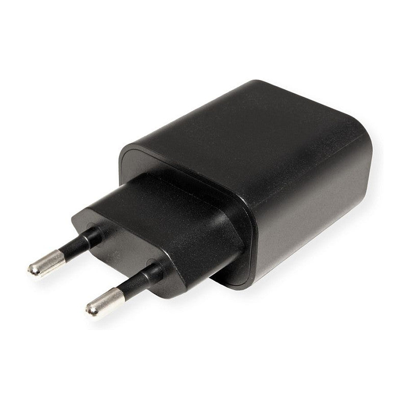 VALUE USB Charger mit Euro-Stecker, 1 Port Typ-C (PD), 25W