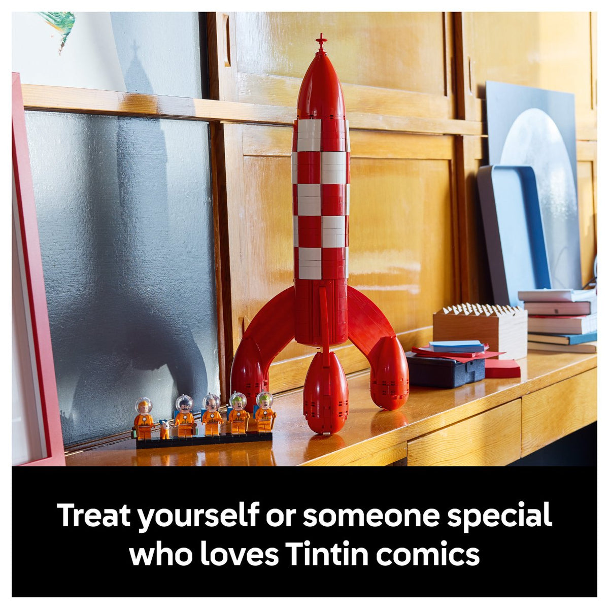 21367 Ideas Die Mondrakete von Tintin