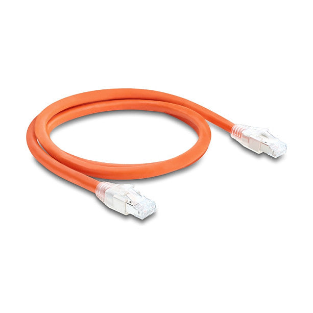 RJ45 Netzwerkkabel Cat.8.1 S/FTP 1 m bis 40 Gbps orange