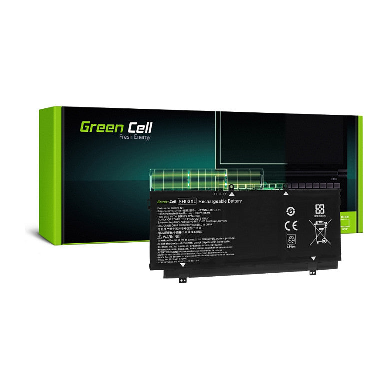 Greencell Laptop Battery SH03XL for HP Spectre 11.55V 4200mAh