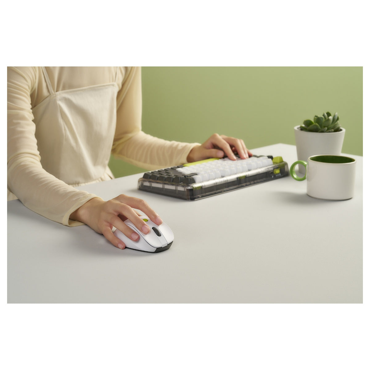 Asus Wireless Mouse MD105 green