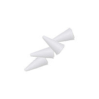 Tucano Ersatzspitze für Tucano Stylus Stift Pencil für alle Apple iPads seit 2018 4 Stück weiß