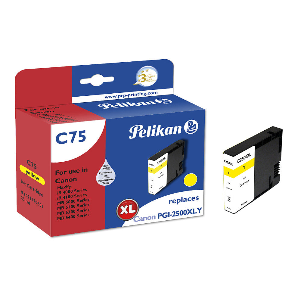 Pelikan Tinte für Canon PGI2500XL Y