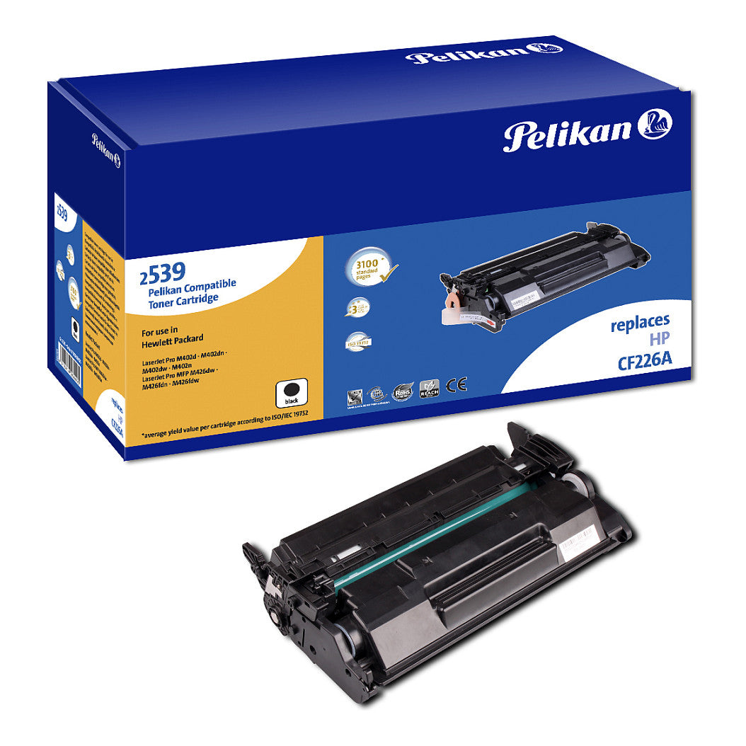 Toner CF226A, Black, 3100 pages