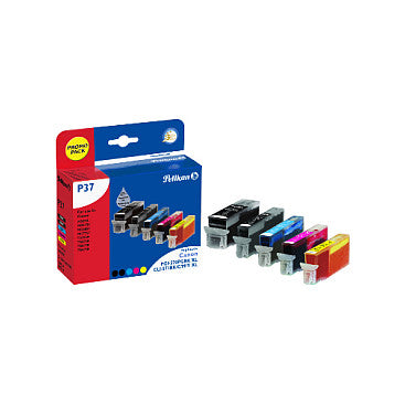 Pelikan Tinte Canon P37 5er-Pack Multipack kompatibel
