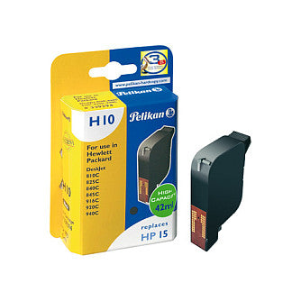 Pelikan Tinte HP15 C6615DE black remanufactured retail