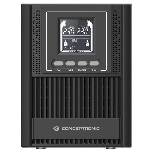 CONCEPTRONIC USV 1000VA/ 900W/4xIEC/HID USB/+Online Tower sw