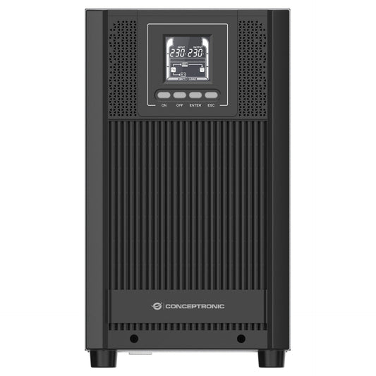CONCEPTRONIC USV 3000VA/2700W/4xSchuko/USB/+ Online Tower sw